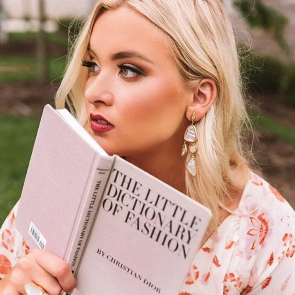 🌺🎉HP🎉🌺 NWT Kendra Scott Margot Gold Abalone Statement Earrings - Picture 14 of 14